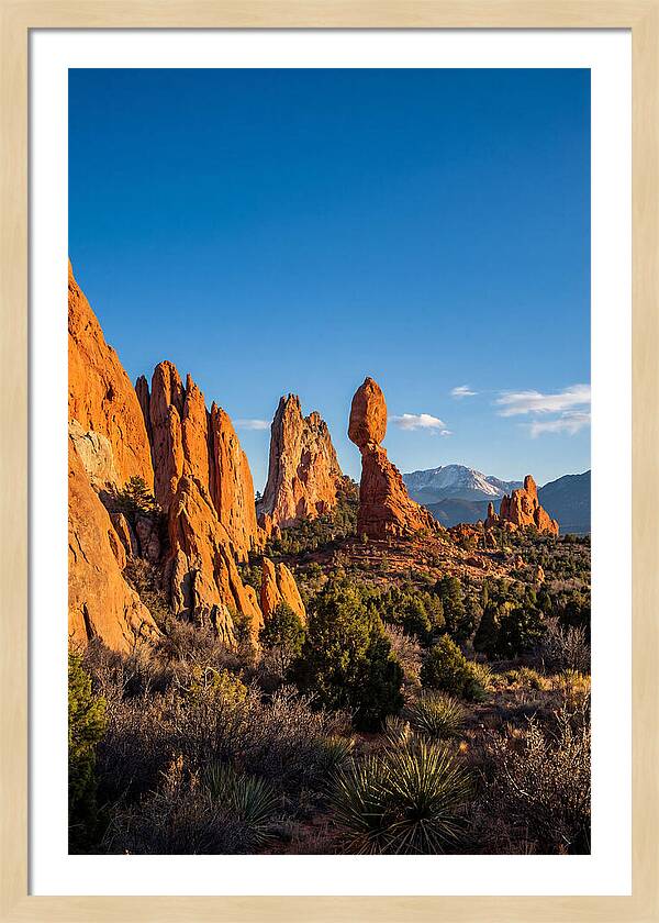 Garden Of The Gods At Golden Hour