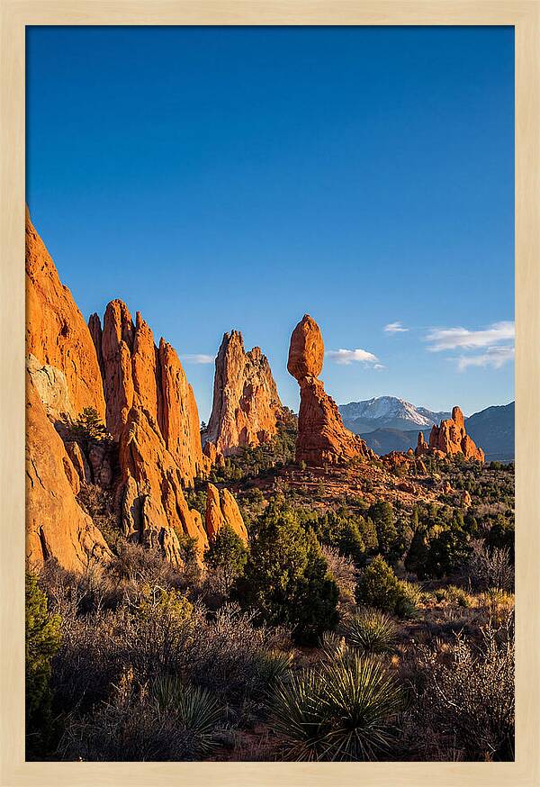 Garden Of The Gods At Golden Hour