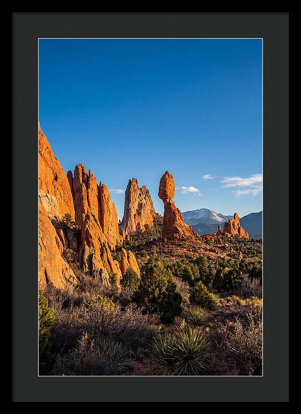 Garden Of The Gods At Golden Hour