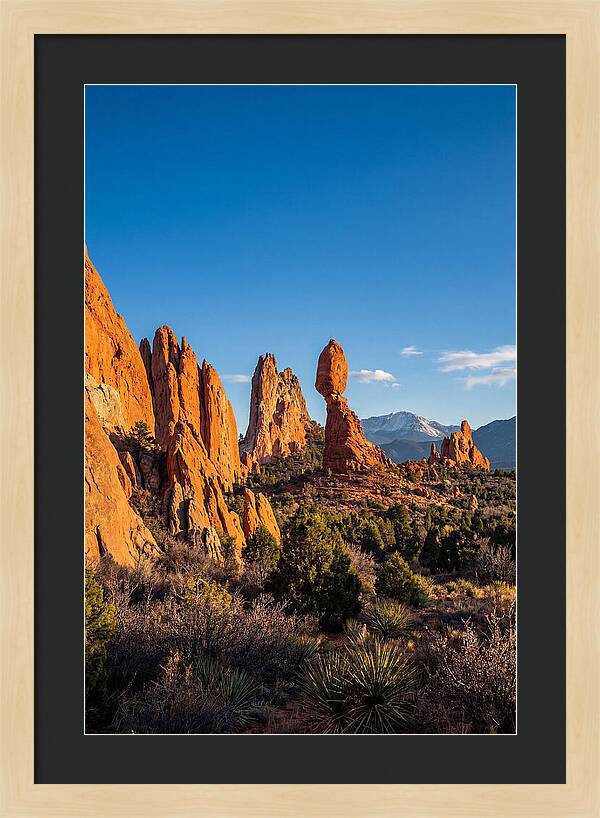 Garden Of The Gods At Golden Hour