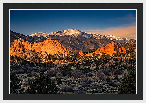 Garden Of The Gods Panorama