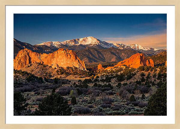 Garden Of The Gods Panorama