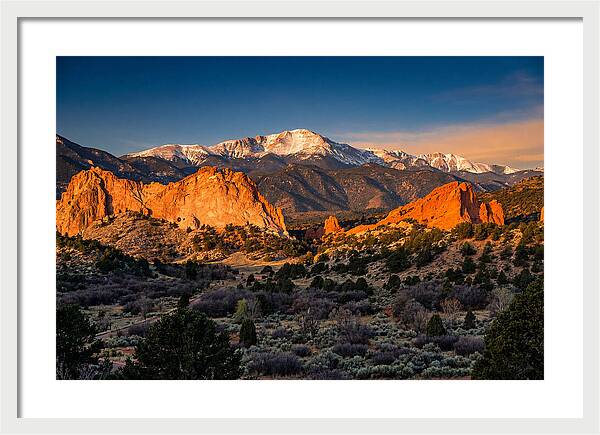Garden Of The Gods Panorama