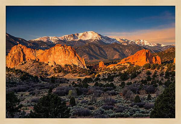 Garden Of The Gods Panorama
