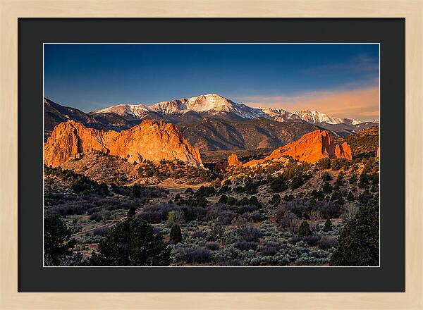 Garden Of The Gods Panorama