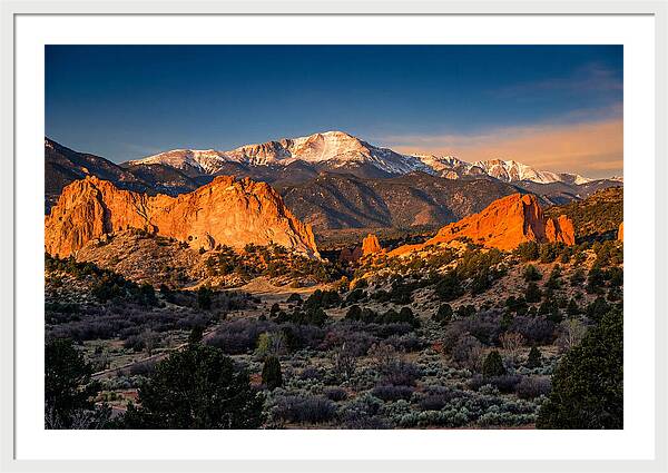Garden Of The Gods Panorama