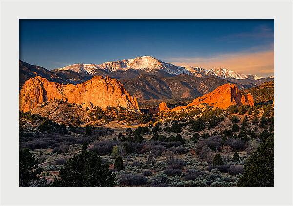 Garden Of The Gods Panorama