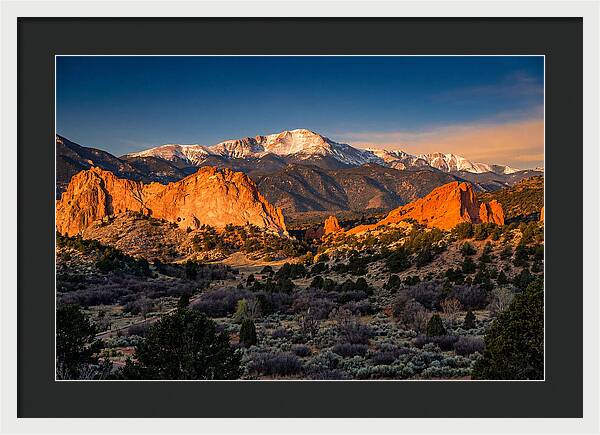 Garden Of The Gods Panorama