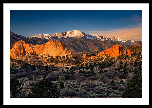 Garden Of The Gods Panorama