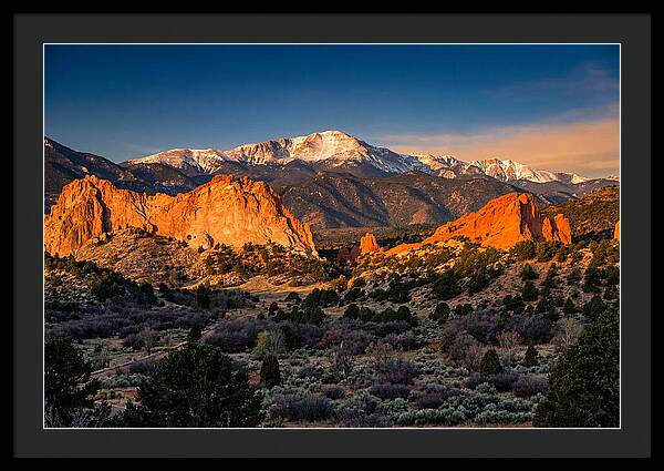 Garden Of The Gods Panorama