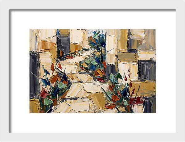 Garden Path In Palette Knife Style