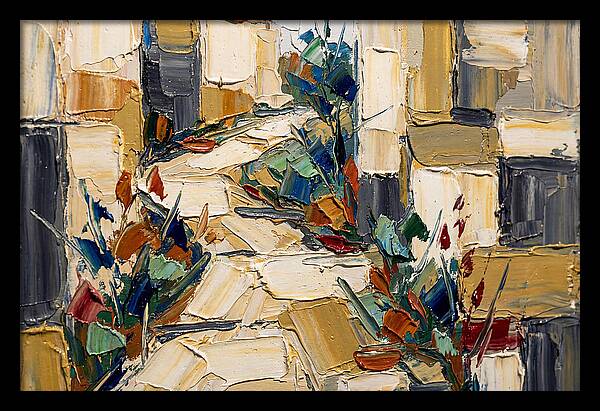 Garden Path In Palette Knife Style