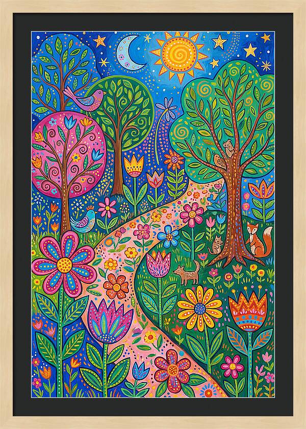 Garden Path Through Nature