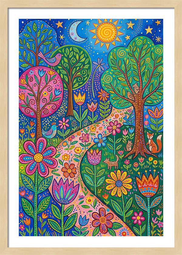 Garden Path Through Nature