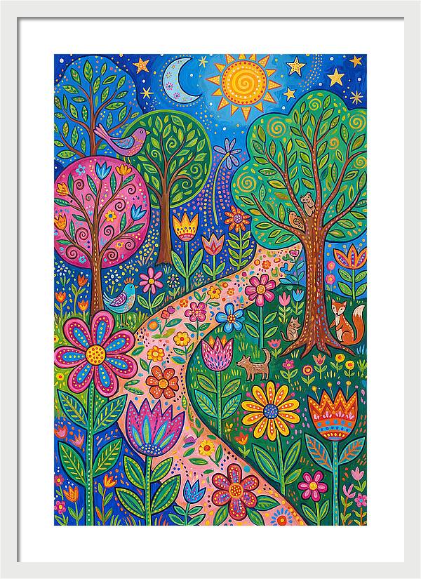 Garden Path Through Nature
