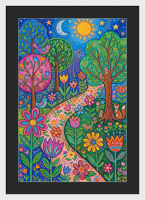 Garden Path Through Nature