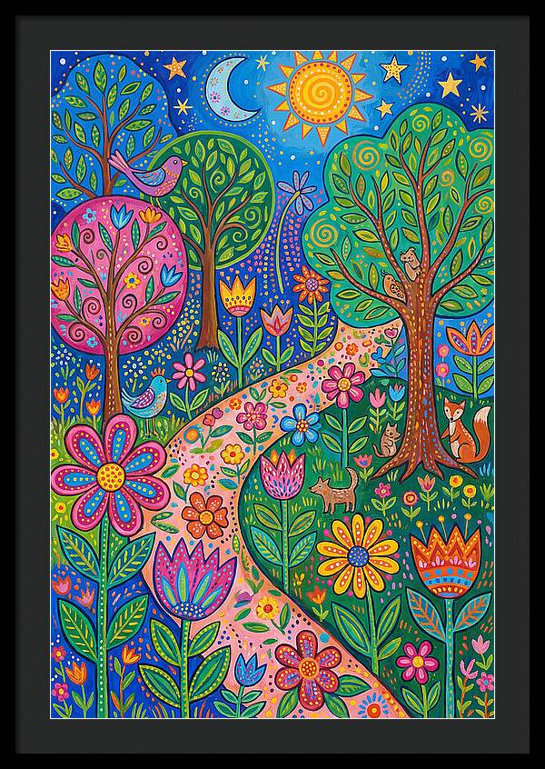 Garden Path Through Nature