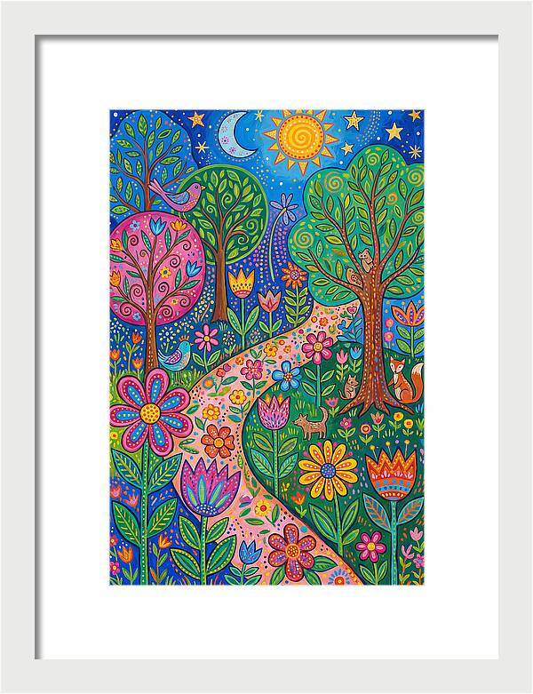 Garden Path Through Nature