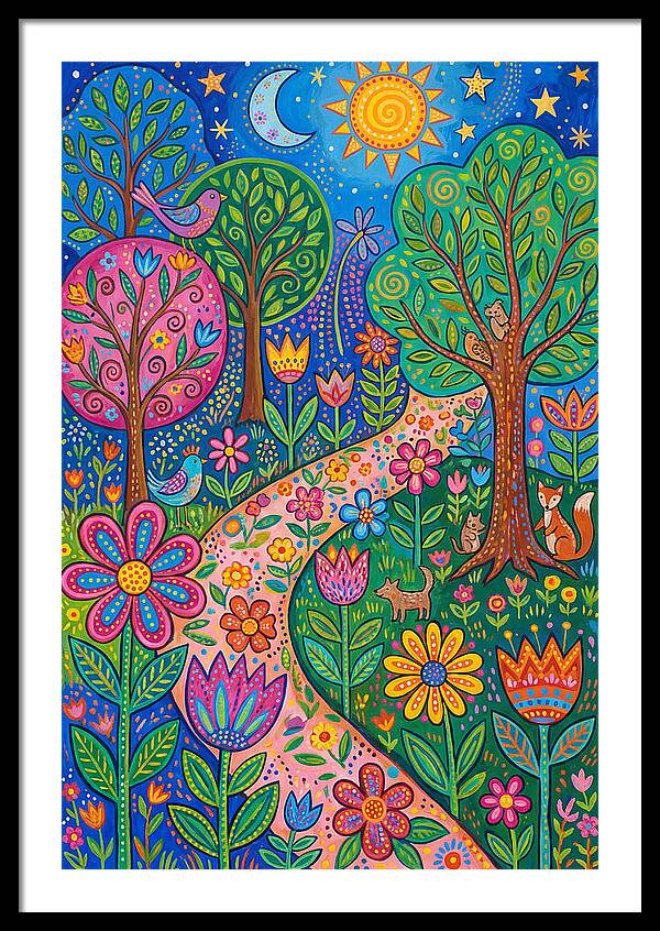 Garden Path Through Nature