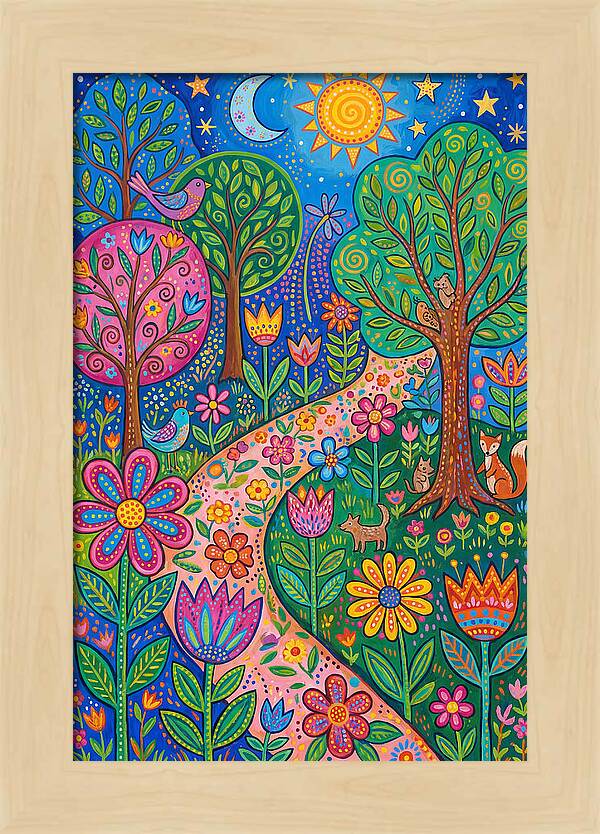 Garden Path Through Nature