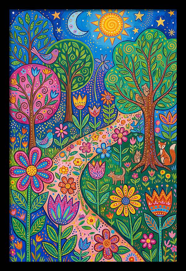 Garden Path Through Nature