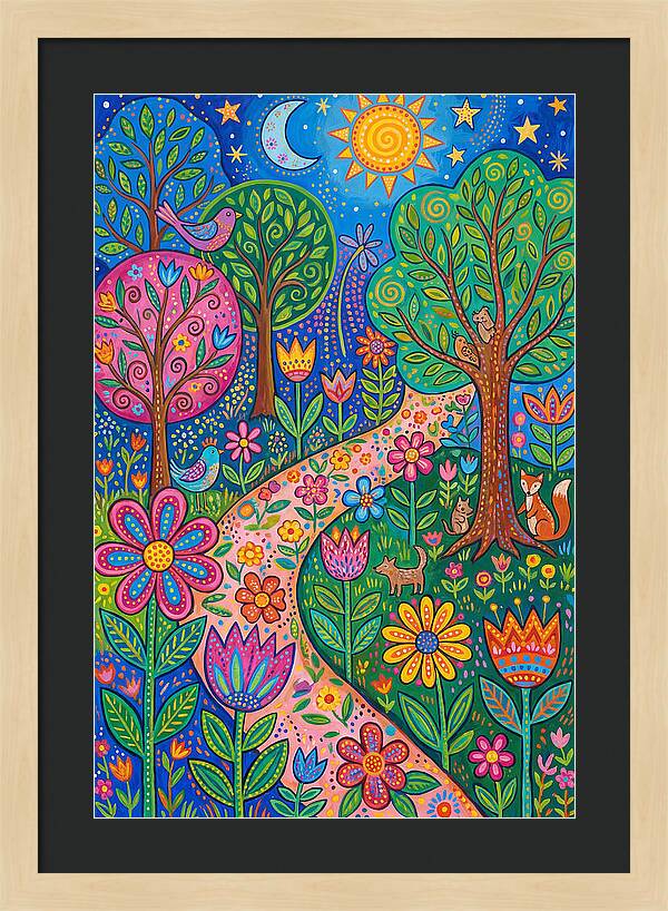 Garden Path Through Nature