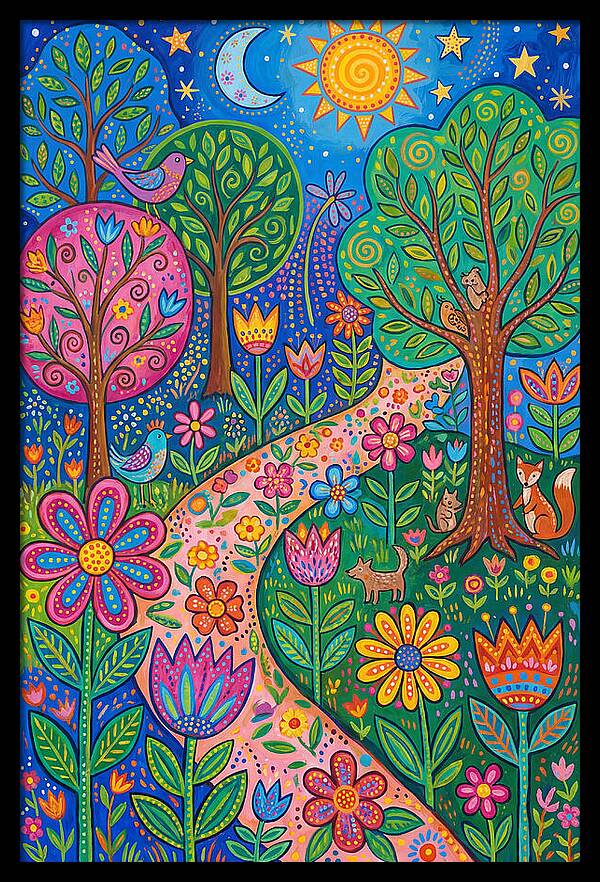 Garden Path Through Nature