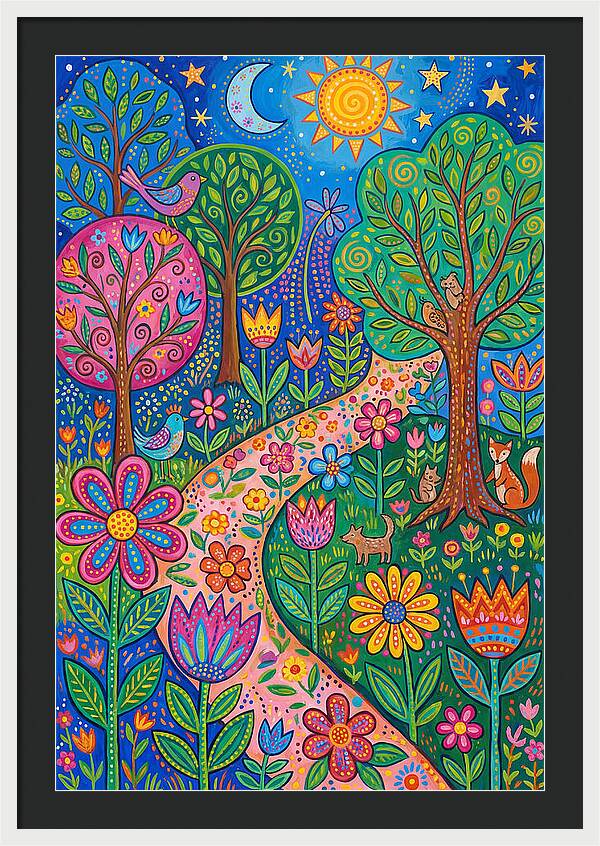 Garden Path Through Nature