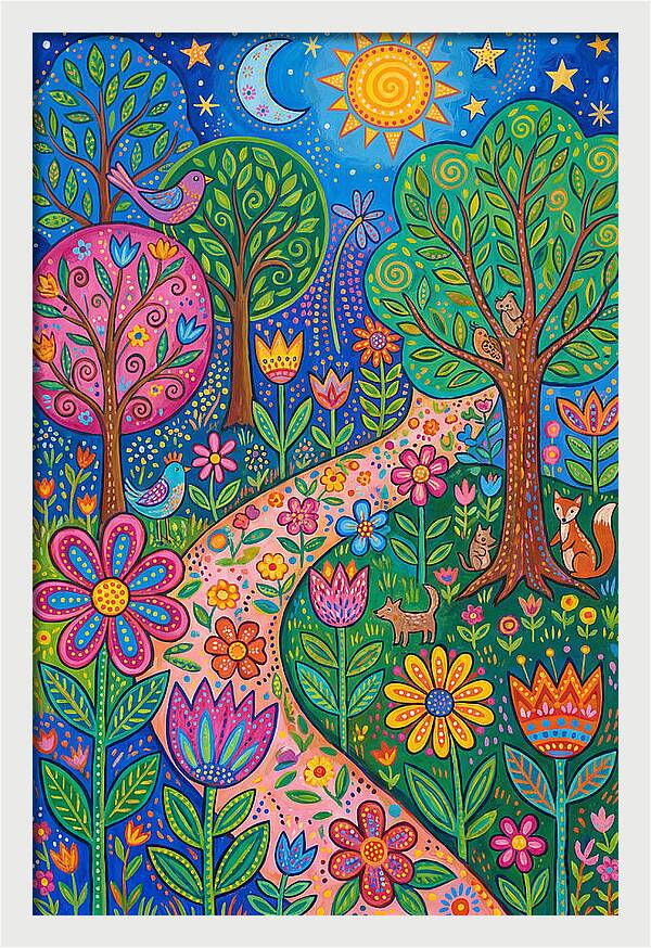 Garden Path Through Nature