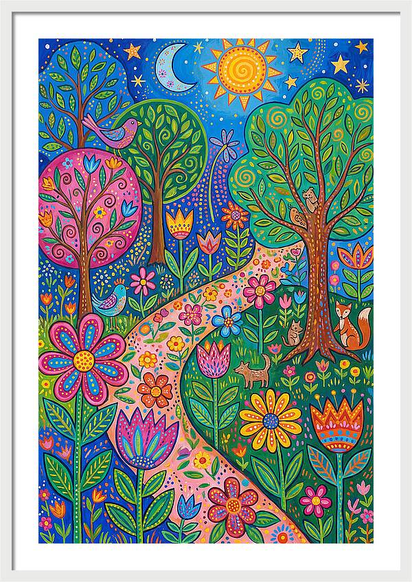 Garden Path Through Nature