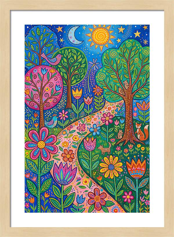 Garden Path Through Nature