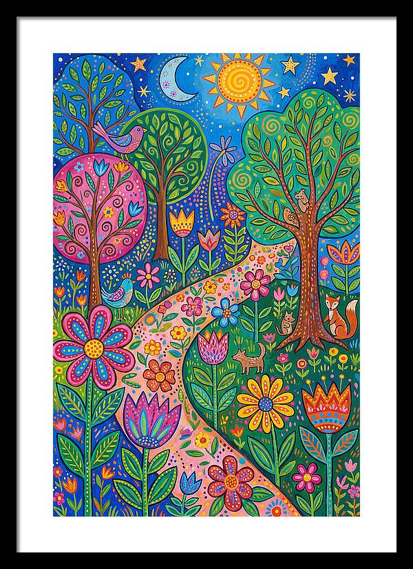 Garden Path Through Nature