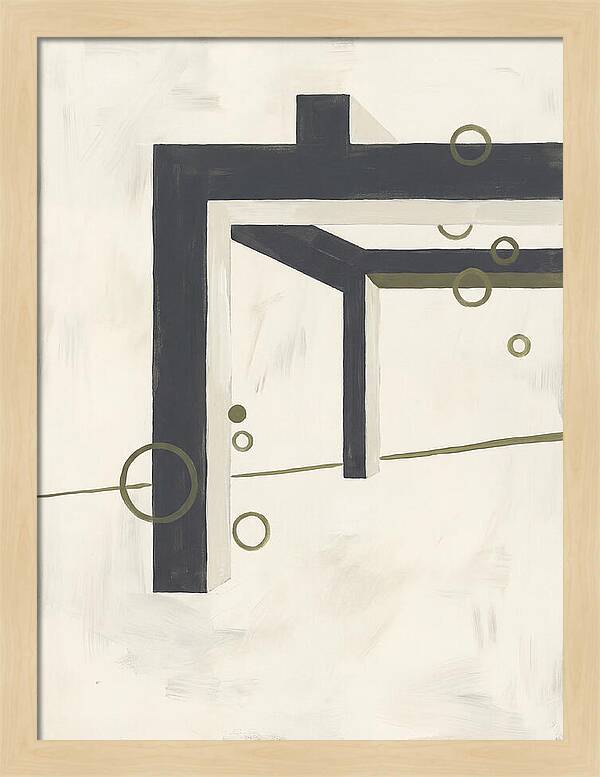 Garden Pergola Abstract