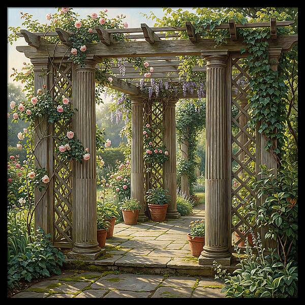 Garden Pergola Serenity
