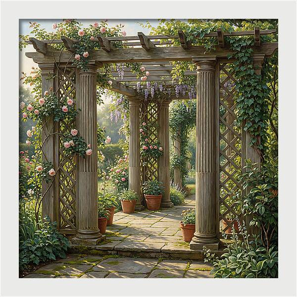 Garden Pergola Serenity
