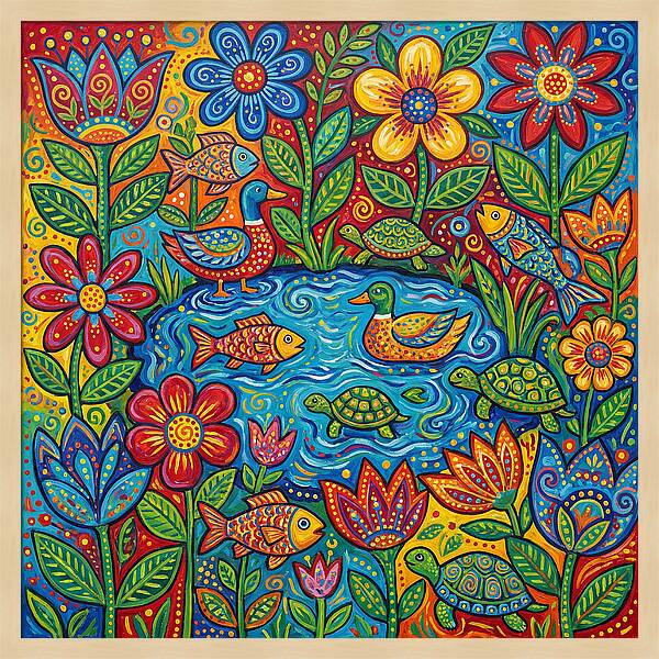 Garden Pond Delight