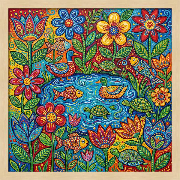 Garden Pond Delight