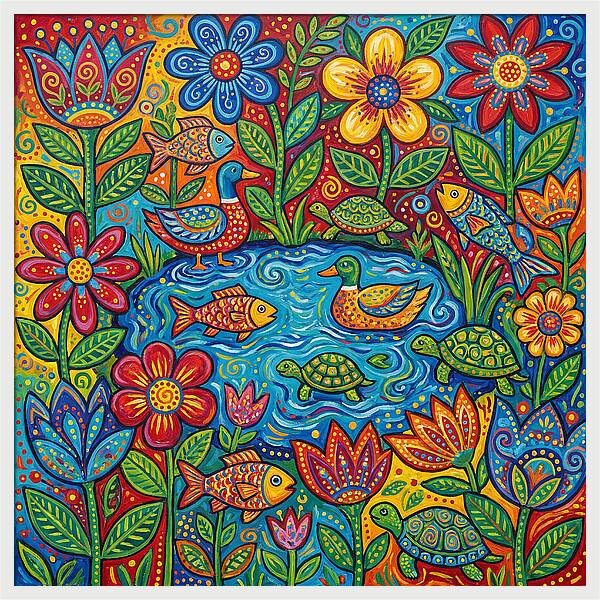Garden Pond Delight