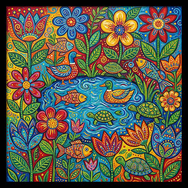 Garden Pond Delight