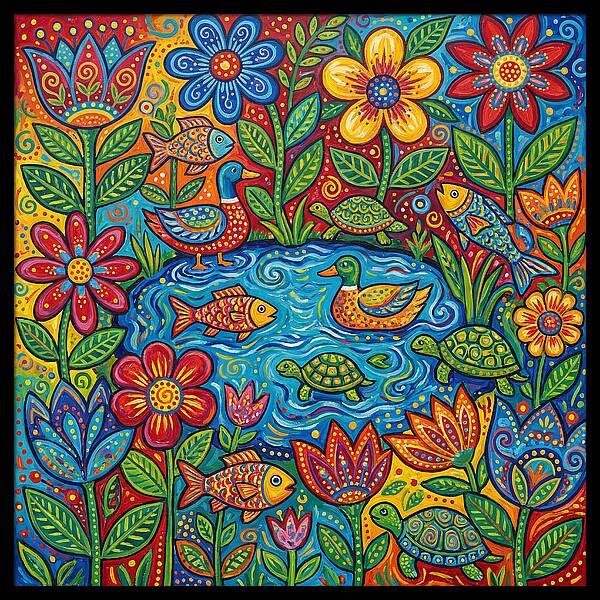 Garden Pond Delight