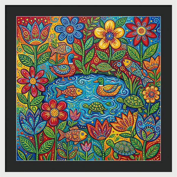 Garden Pond Delight