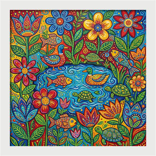 Garden Pond Delight
