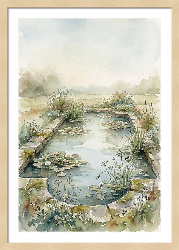 Garden Pool Serenity