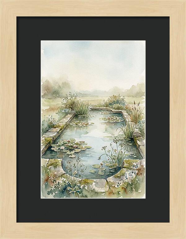 Garden Pool Serenity