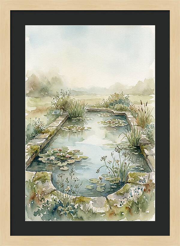 Garden Pool Serenity