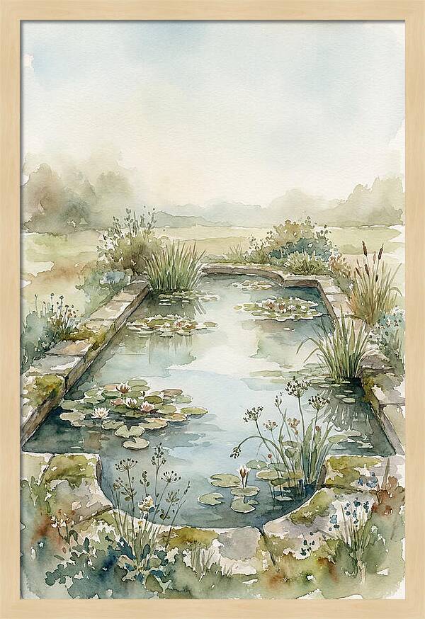 Garden Pool Serenity