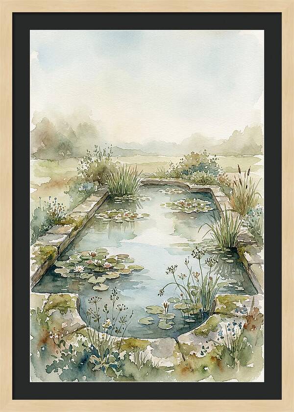 Garden Pool Serenity