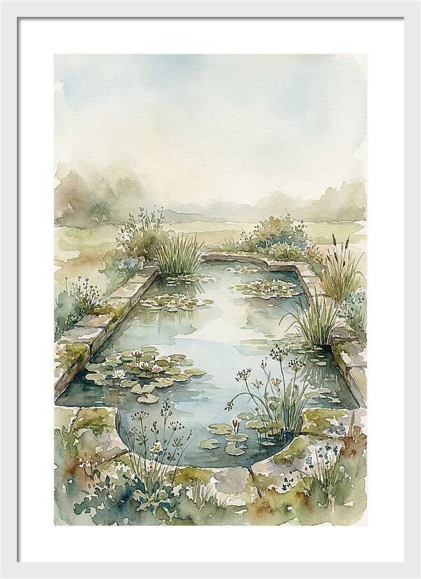 Garden Pool Serenity
