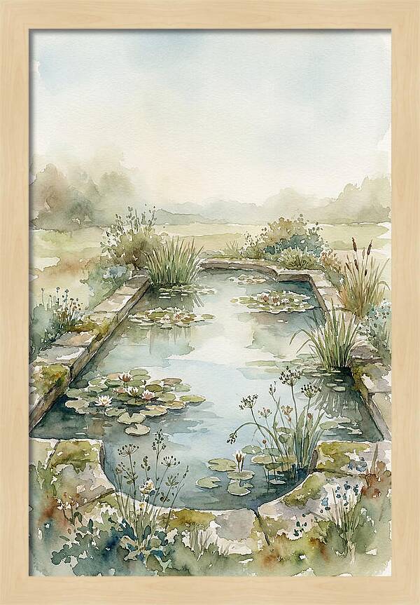 Garden Pool Serenity