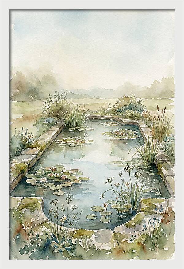 Garden Pool Serenity